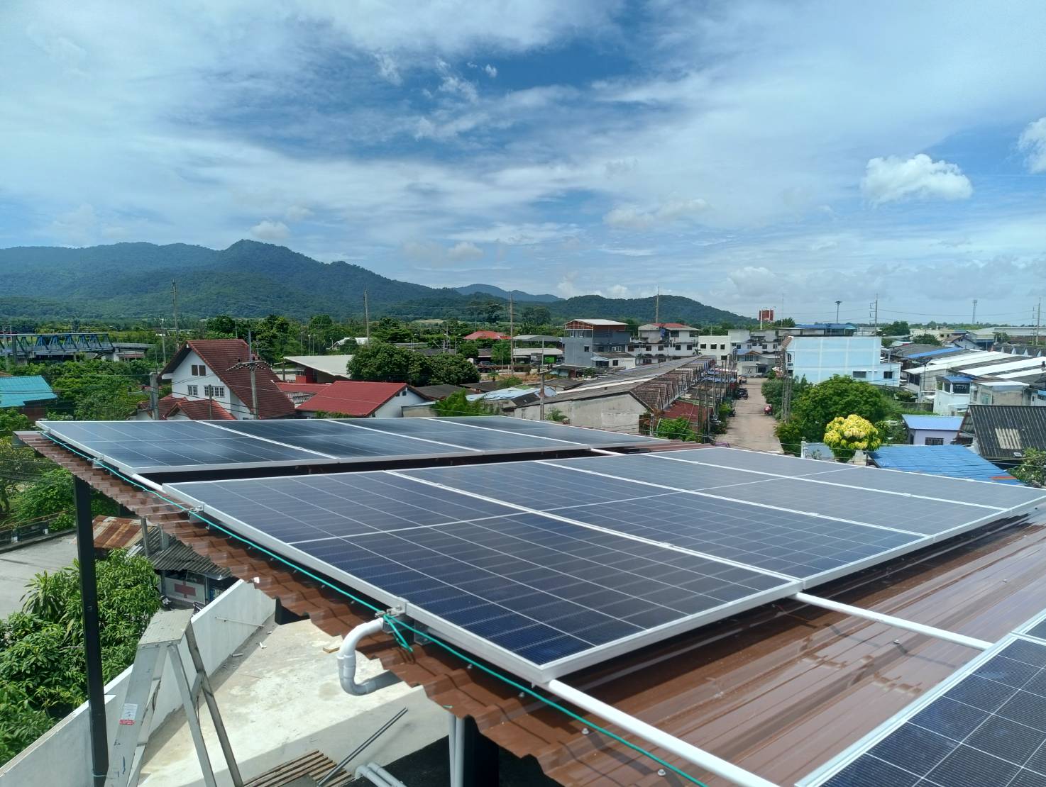 Solar Ongrid 5kW อ. บ้านบึง จ.ชลบุรี