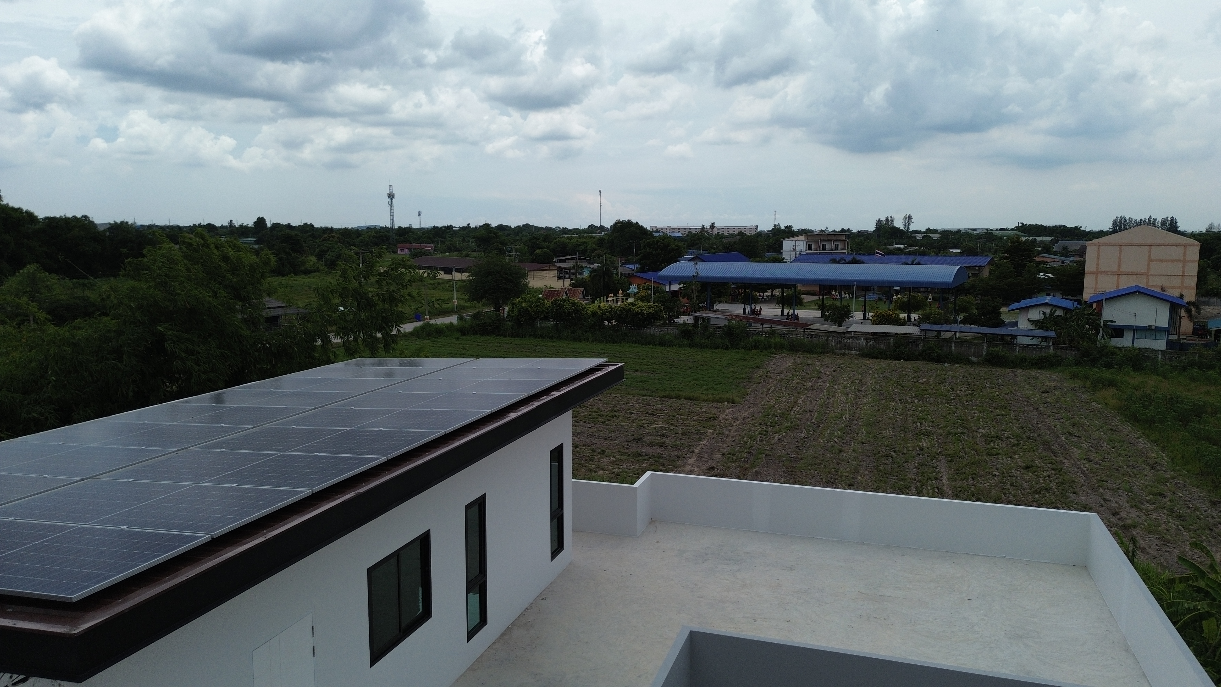 Solar Ongrid 10kW แบบ 3เฟส อ.บ้านบึง จ.ชลบุรี